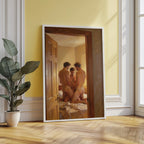 Nude Men In Erotic Threesome