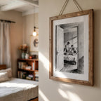 Bedroom Threesome — 18+ Black & White Art