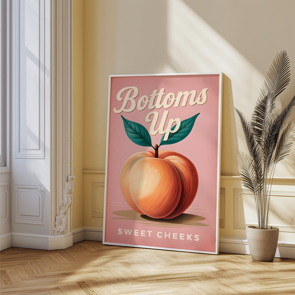 Bottoms Up – Sweet Cheeks Art Print