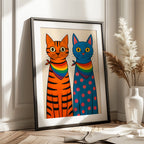 Proud Cats – Queer Cat Art Print
