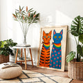 Proud Cats – Queer Cat Art Print