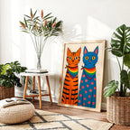 Proud Cats – Queer Cat Art Print