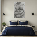 Hairy Chest — 18+ Men's Art Print