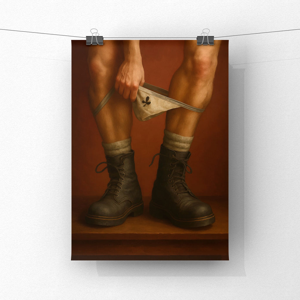 Briefs, 18+ Gay Men's Art Print