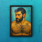 The Bearded Man — Gay Portrait Art Print