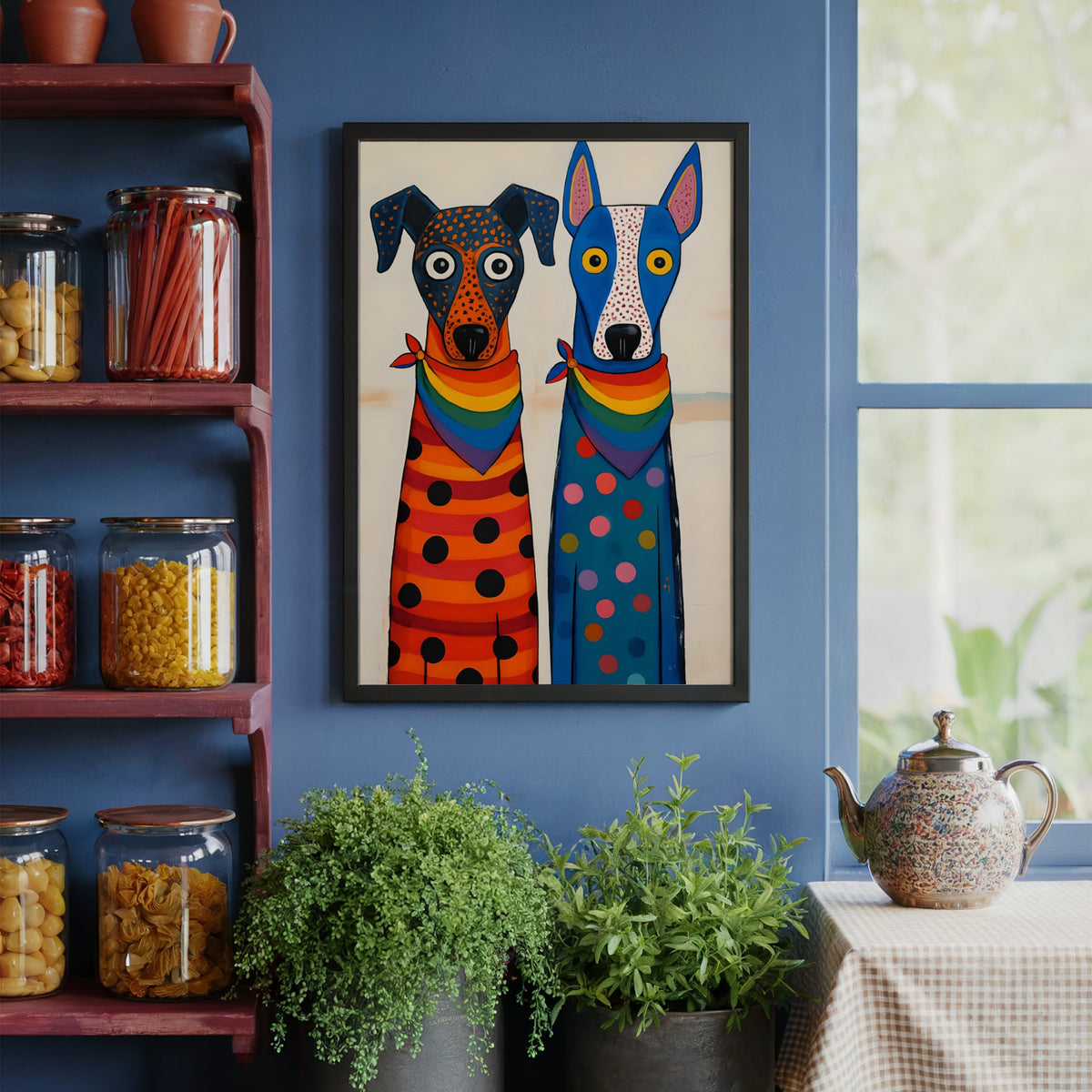 Proud Pups – Queer Dog Art Print