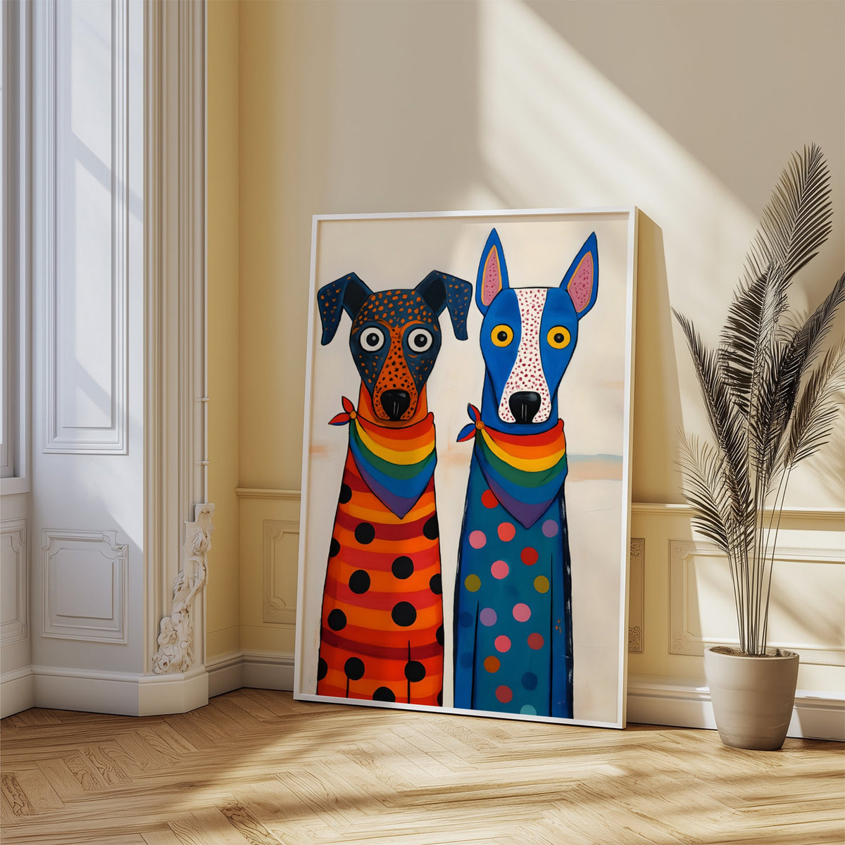 Proud Pups – Queer Dog Art Print