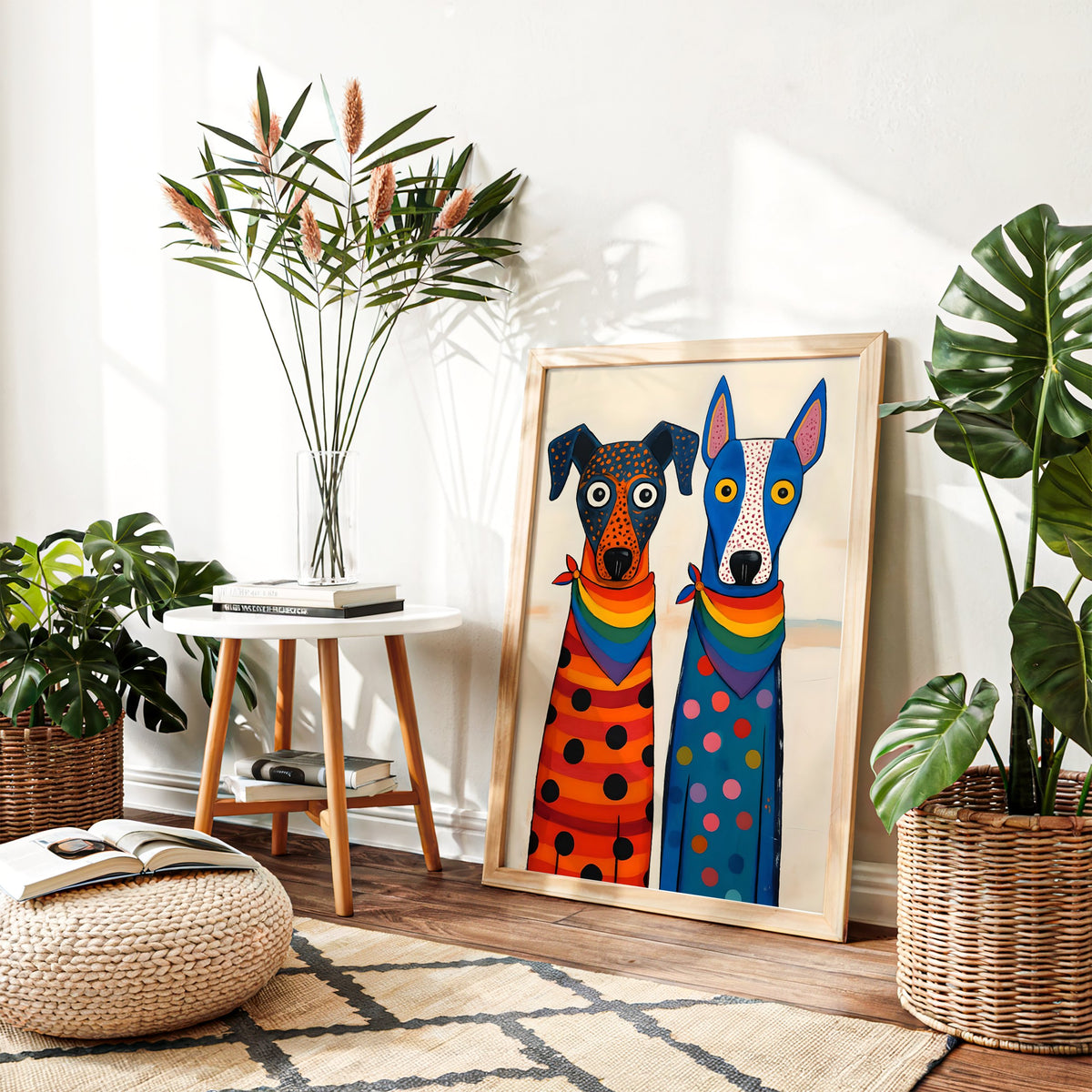 Proud Pups – Queer Dog Art Print