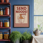 Send Noods – Funny Art Print