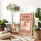 Send Noods – Funny Art Print