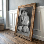 The Kiss — Queer Couple Art Print