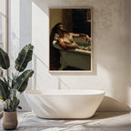 Man in the Bath — 18+ Men's Art Print