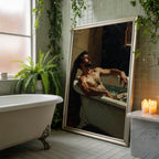 Man in the Bath — 18+ Men's Art Print